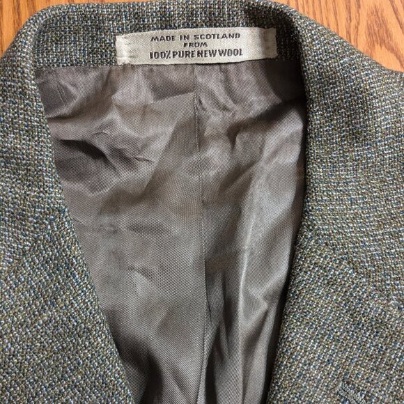 GALA FOREST Made In Scotland Vintage Sport Coat - Picture 4 of 12